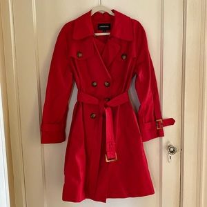 London Fog double-breasted trench coat